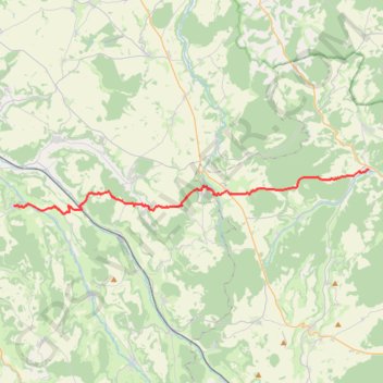 Itinéraire 25 Flavigny lès Ozerains-Lamargelle: 29.40 km, distance, dénivelé, altitude, carte, profil, trace GPS