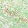 Itinéraire Boucle VTT depuis Saint-Sulpice-de-Cognac, distance, dénivelé, altitude, carte, profil, trace GPS