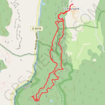 Itinéraire Cinglegros par le Pas de l'Arc, distance, dénivelé, altitude, carte, profil, trace GPS