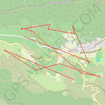 Itinéraire My localization, distance, dénivelé, altitude, carte, profil, trace GPS