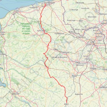 Itinéraire 2025-06-03 14:15:02, distance, dénivelé, altitude, carte, profil, trace GPS