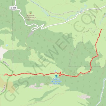 Itinéraire Bielle - Col d Aran, distance, dénivelé, altitude, carte, profil, trace GPS