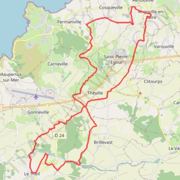 Itinéraire VTT 35 KMS 2025, distance, dénivelé, altitude, carte, profil, trace GPS