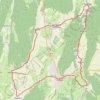 Itinéraire Escapade médiévale autour d'Orgelet, distance, dénivelé, altitude, carte, profil, trace GPS