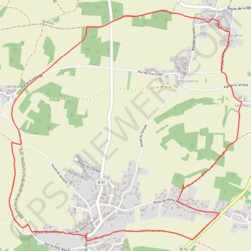 Itinéraire 16-128, distance, dénivelé, altitude, carte, profil, trace GPS