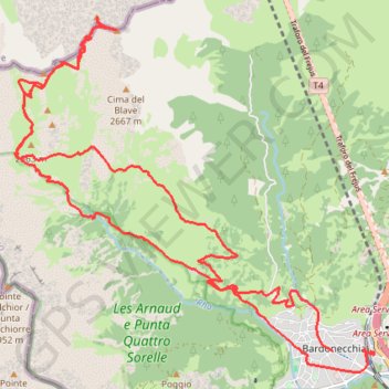 Itinéraire Punta Nera (alta val Susa), distance, dénivelé, altitude, carte, profil, trace GPS