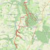 Itinéraire Amayé-sur-Orne, distance, dénivelé, altitude, carte, profil, trace GPS