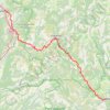 Itinéraire Randonnée de la Route Napoléon (Castellane à Sisteron), distance, dénivelé, altitude, carte, profil, trace GPS