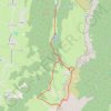 Itinéraire Les Rochers de l'Ours depuis les Barnets, distance, dénivelé, altitude, carte, profil, trace GPS