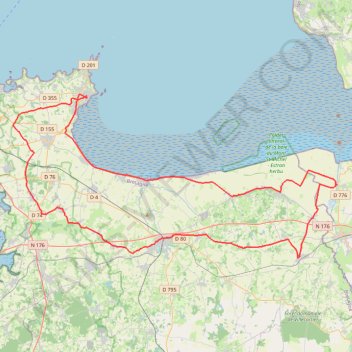 Itinéraire 0 - Rando_2020_20juin, distance, dénivelé, altitude, carte, profil, trace GPS