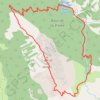 Itinéraire La Crête de Vars depuis la Basse Rua, distance, dénivelé, altitude, carte, profil, trace GPS