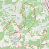 Itinéraire Balade dans les graves - Léognan, distance, dénivelé, altitude, carte, profil, trace GPS