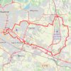 Itinéraire Gravel Est Est Lyonnais Isère, distance, dénivelé, altitude, carte, profil, trace GPS