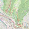 Itinéraire Le Néron depuis Grenoble (Chartreuse), distance, dénivelé, altitude, carte, profil, trace GPS