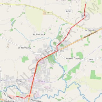 Itinéraire ETAPE2: CH1C/3C => CH 2/4, distance, dénivelé, altitude, carte, profil, trace GPS