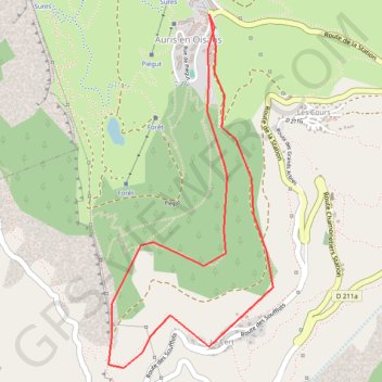 Itinéraire Plancet en boucle, distance, dénivelé, altitude, carte, profil, trace GPS
