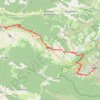 Itinéraire Etape5 - Puivert - Quillan (opt2), distance, dénivelé, altitude, carte, profil, trace GPS