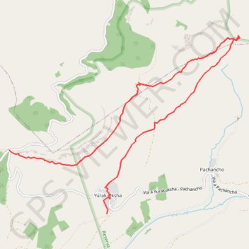 Itinéraire Ruta de los Volcanes - Salinas de Guaranda, distance, dénivelé, altitude, carte, profil, trace GPS