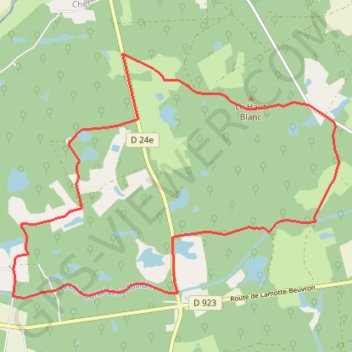 Itinéraire Les Buissons, distance, dénivelé, altitude, carte, profil, trace GPS
