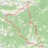 Itinéraire Boucle vers le Colombier, distance, dénivelé, altitude, carte, profil, trace GPS