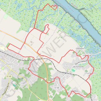 Itinéraire VTT 2, distance, dénivelé, altitude, carte, profil, trace GPS