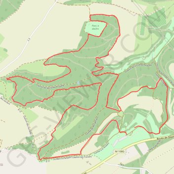 Itinéraire Combe à la Serpent, distance, dénivelé, altitude, carte, profil, trace GPS