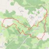 Itinéraire 16-422, distance, dénivelé, altitude, carte, profil, trace GPS