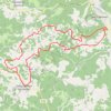 Itinéraire Saint-Cybranet, distance, dénivelé, altitude, carte, profil, trace GPS