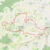 Itinéraire Grande boucle castelbriantaise, distance, dénivelé, altitude, carte, profil, trace GPS