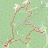 Itinéraire La Pinea et les crêtes du Mont Fromage depuis le Col de Porte (Chartreuse), distance, dénivelé, altitude, carte, profil, trace GPS