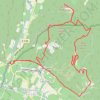 Itinéraire Blacons, distance, dénivelé, altitude, carte, profil, trace GPS