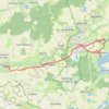 Itinéraire Circuit de Lindre - Dieuze, distance, dénivelé, altitude, carte, profil, trace GPS