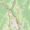 Itinéraire Bellegarde sur Valserine, voie du tram, distance, dénivelé, altitude, carte, profil, trace GPS