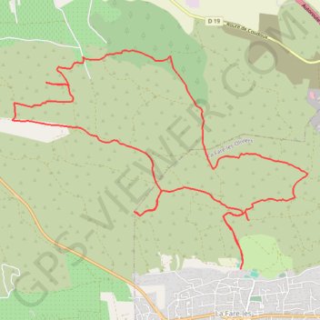Itinéraire Les Collines de Lançon, distance, dénivelé, altitude, carte, profil, trace GPS