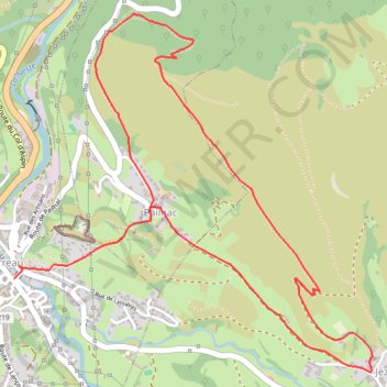 Itinéraire Au-dessus d'Arreau, distance, dénivelé, altitude, carte, profil, trace GPS