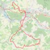 Itinéraire Boucle vallois, distance, dénivelé, altitude, carte, profil, trace GPS