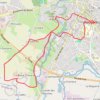 Itinéraire Fougères, distance, dénivelé, altitude, carte, profil, trace GPS