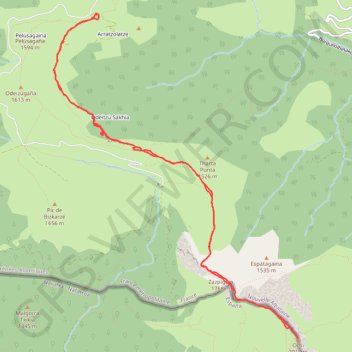 Itinéraire 648619dcc98d5944e36aec7a, distance, dénivelé, altitude, carte, profil, trace GPS