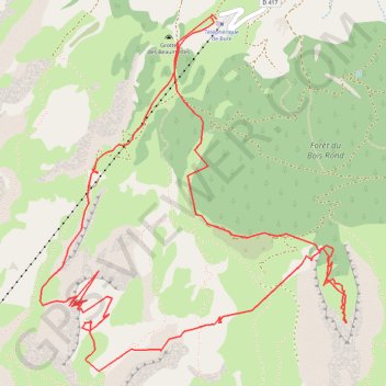 Itinéraire Traversée Héroïque et Crête de l'Ane en boucle - Devoluy, distance, dénivelé, altitude, carte, profil, trace GPS