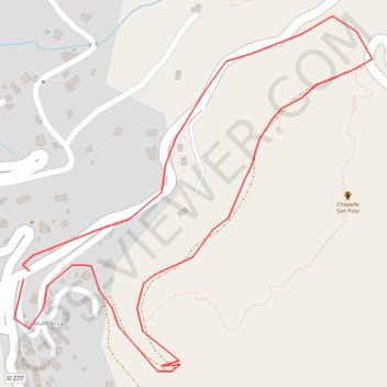 Itinéraire Balade Tavera, distance, dénivelé, altitude, carte, profil, trace GPS