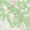 Itinéraire track, distance, dénivelé, altitude, carte, profil, trace GPS