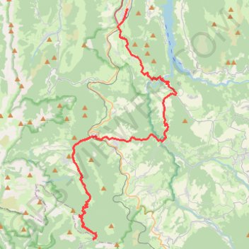 Itinéraire Col de Menée, distance, dénivelé, altitude, carte, profil, trace GPS