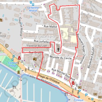 Itinéraire L'Estaque au coeur, distance, dénivelé, altitude, carte, profil, trace GPS