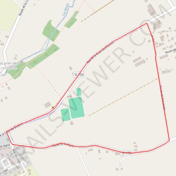 Itinéraire 0 - COURSE_St quentin, distance, dénivelé, altitude, carte, profil, trace GPS
