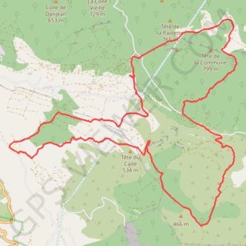 Itinéraire Boucle Limate et vallon de l'Oure, distance, dénivelé, altitude, carte, profil, trace GPS