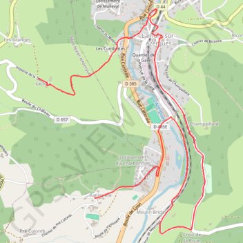 Itinéraire Liaison-Bike-Park_6km, distance, dénivelé, altitude, carte, profil, trace GPS