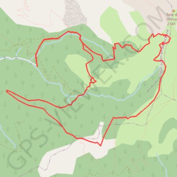 Itinéraire La Tour Carrée en boucle depuis les Chabottes (Dévoluy), distance, dénivelé, altitude, carte, profil, trace GPS