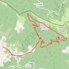 Itinéraire Sous le duffre, distance, dénivelé, altitude, carte, profil, trace GPS