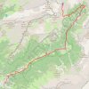 Itinéraire Traversée des Alpes - Étape 6, distance, dénivelé, altitude, carte, profil, trace GPS