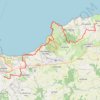 Itinéraire Jour 1 - Trace Gros mollet, distance, dénivelé, altitude, carte, profil, trace GPS